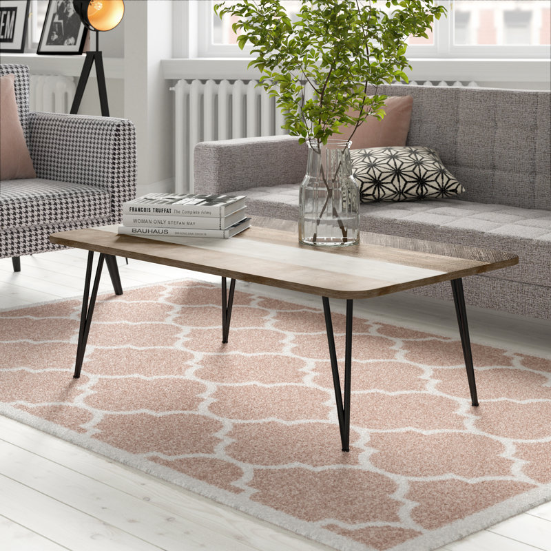 Fenja Solid Wood Four Leg Coffee Table