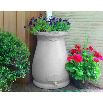 Urne d'assistant 65 gallons Baril de pluie