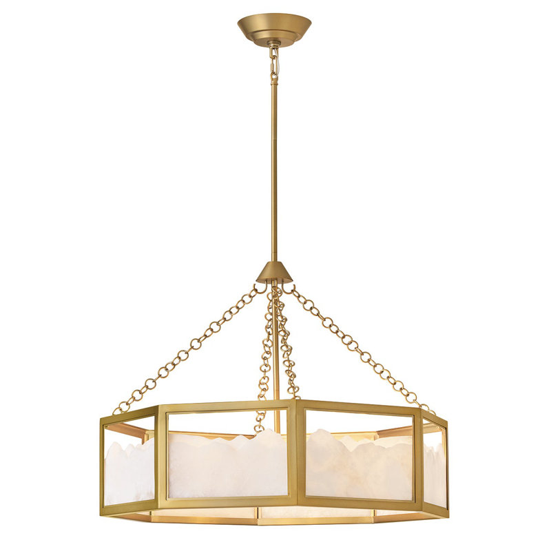 Veleta 8 - Light Steel Chandelier