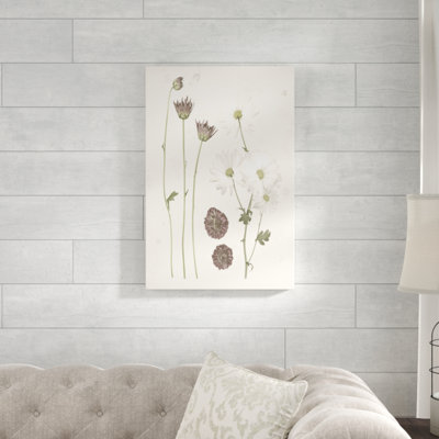 «Pressed Blooms IV», impression sur toile