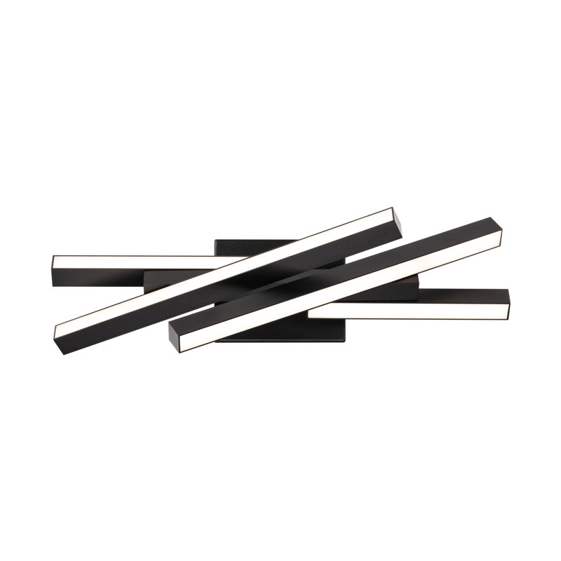 Parallax Dimmable LED Vanity Light, 2700K, 7"H x 20"W x 7.88"D