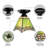 Glass Semi Flush Mount