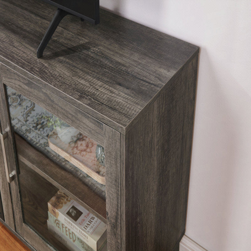 Console 70 po avec foyer et chauffage