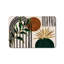 Tapis pour salle de bain, vert, or et vert 20 x 32 po