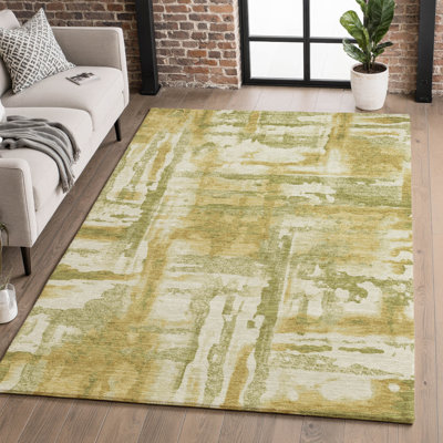 Premium Machine Washable Mayfield Abstract Rug