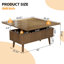 Multi-functional Modern Coffee Table For Living Room & Home
