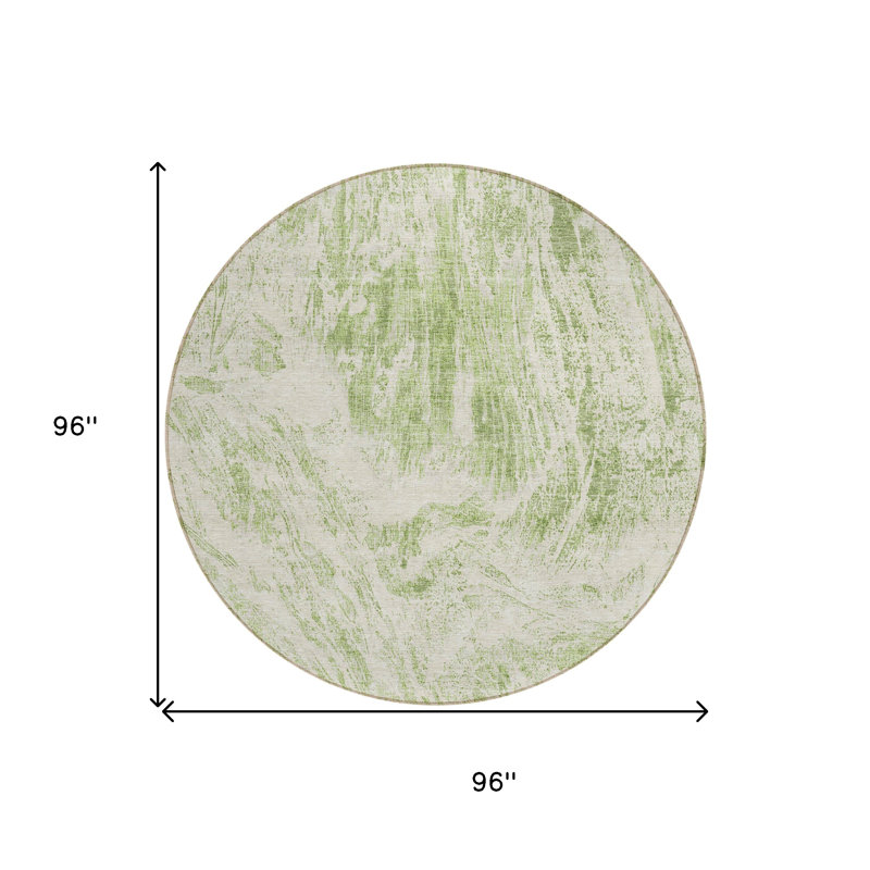 Tapis rond 8 po Sage