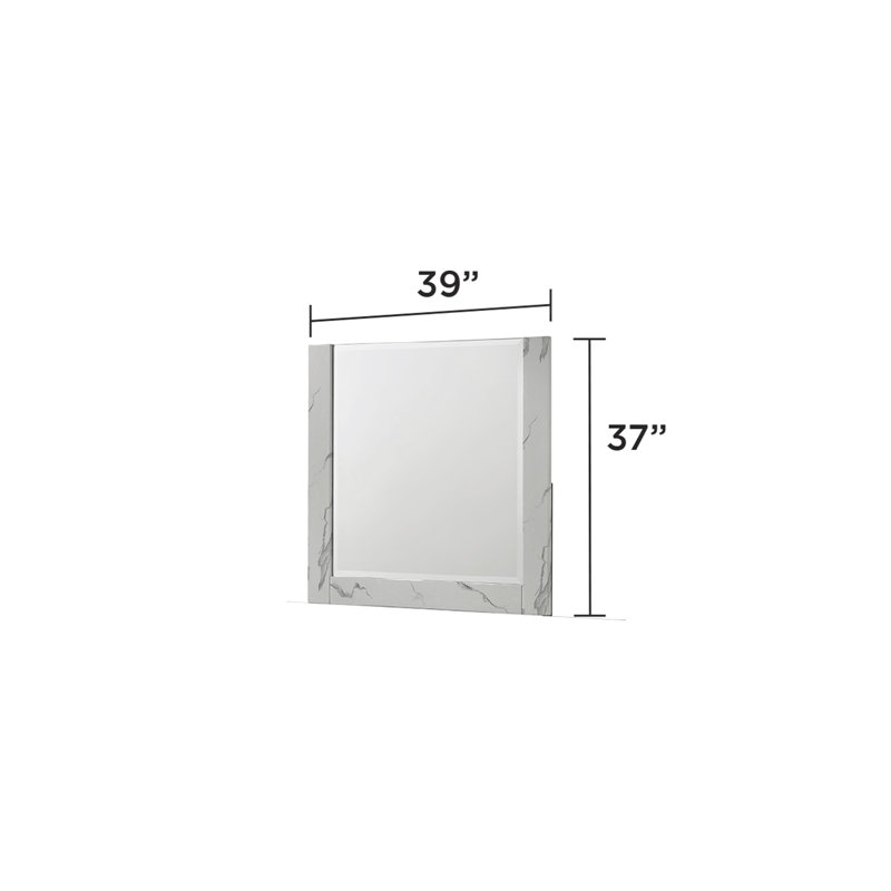 Miroir Woodbridge - blanc
