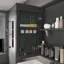 Armoire décorative, armoire à pharmacie, armoire à miroir avec éclairage à DEL 3 couleurs et fonction de désembuage