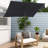 116 " W Rectangular Collapsible and Tilt Market Umbrella with Crank Lift-329698470