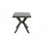 Table en aluminium coulé