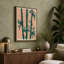 Three Bamboo Stalks Botanical - Wrapped Canvas-1767720678-1767720668