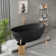 65" X 29" High-Quality Solid Surface Freestanding Tub With Ultra-Thin Edge For Ultimate Relaxation