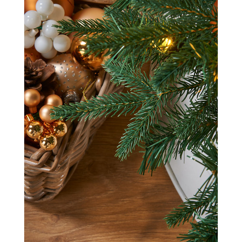 5.91' H Lighted Artificial Christmas Tree