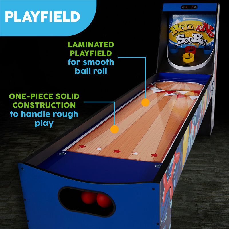 Jeu «Roll and Score» de 87 po de long avec accessoires de jeu