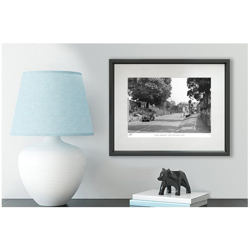 Earls Barton, The Village C1955 by Francis Frith - Single Picture Frame Print, 45cm H x 60cm W x 2.3cm D