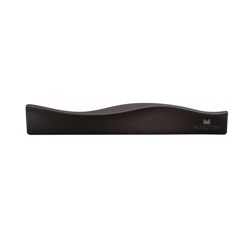 3 3/4" Center to Center Bar Pull, 6 5/16″, Satin Black