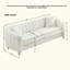 Canapé surdimensionné en chenille, canapé profond 3 + 2 places de luxe, canapé capitonné moderne, canapé à pieds en métal doré pour salon, chambre à coucher, appartement-185451743