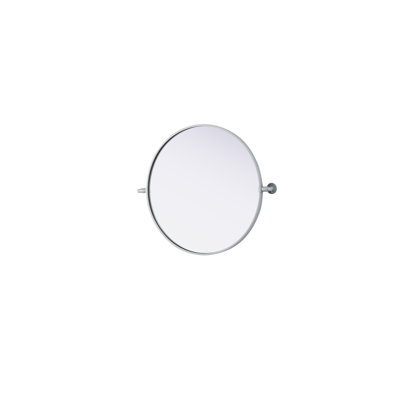 Amoura Pivot Mirror in Brass