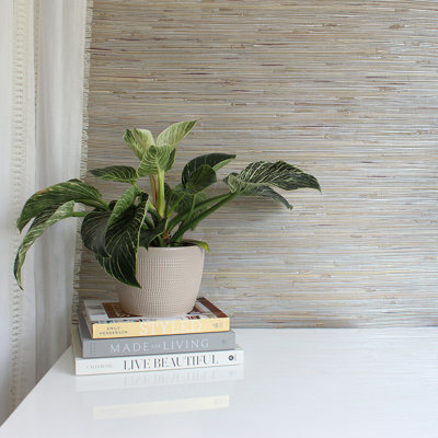Papier peint Loose Weave Boodle & Jute Authentic Grasscloth