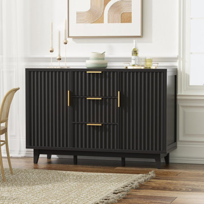 Armoire de rangement l 47,2 po avec 3 tiroirs