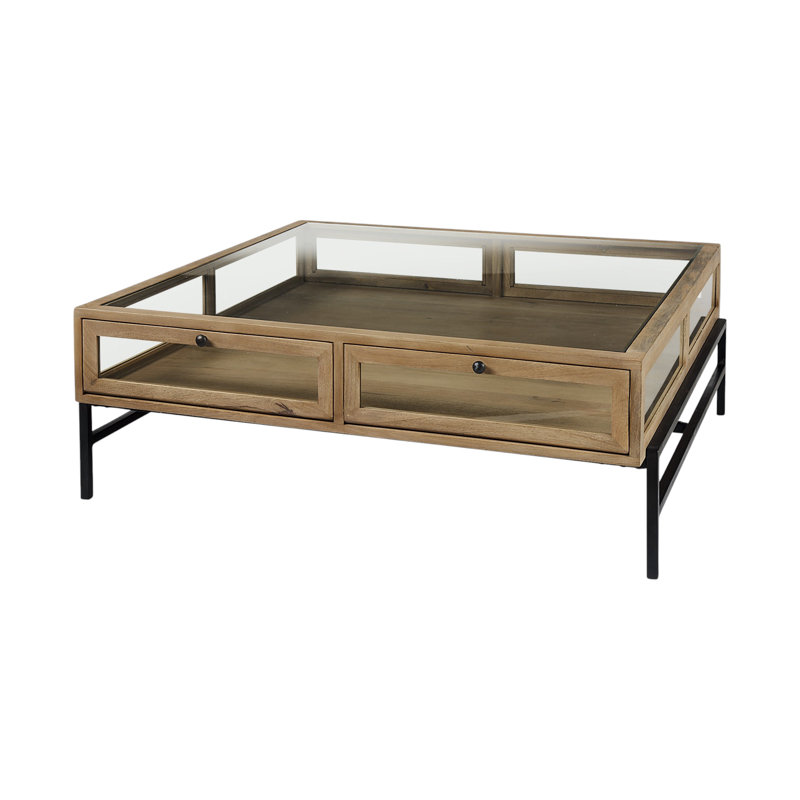 Table basse Karalee, Noir