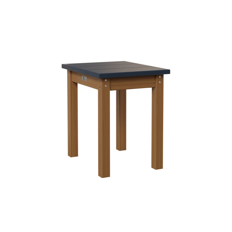 Table de bout Berlin Gardens, Marine, Teck naturel