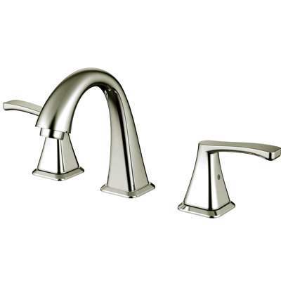 Widespread 2-handle Bathroom Faucet with Drain Assembly