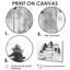 Ensemble de salon art mural pin noir et blanc-830773301-830773310-830773302