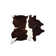 Abhinav Handmade Cowhide Chocolate/White Area Rug