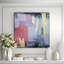 Pink Dust Abstract Print