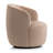 Pelemon 27" Wide Upholstered Velvet Small Swivel Accent Chair-125354359