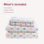 Ensemble de draps 3 pièces 100% coton