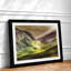 Mountains of Glencoe in Scotland - Framed Print-48306217-48306219