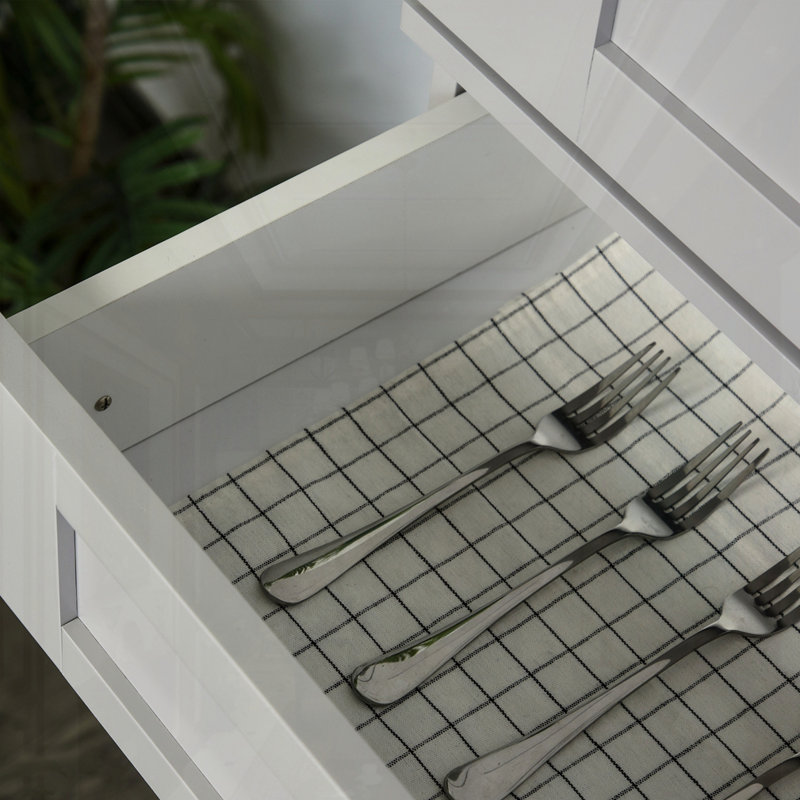 Modern Kitchen Pantry Freestanding Cabinet