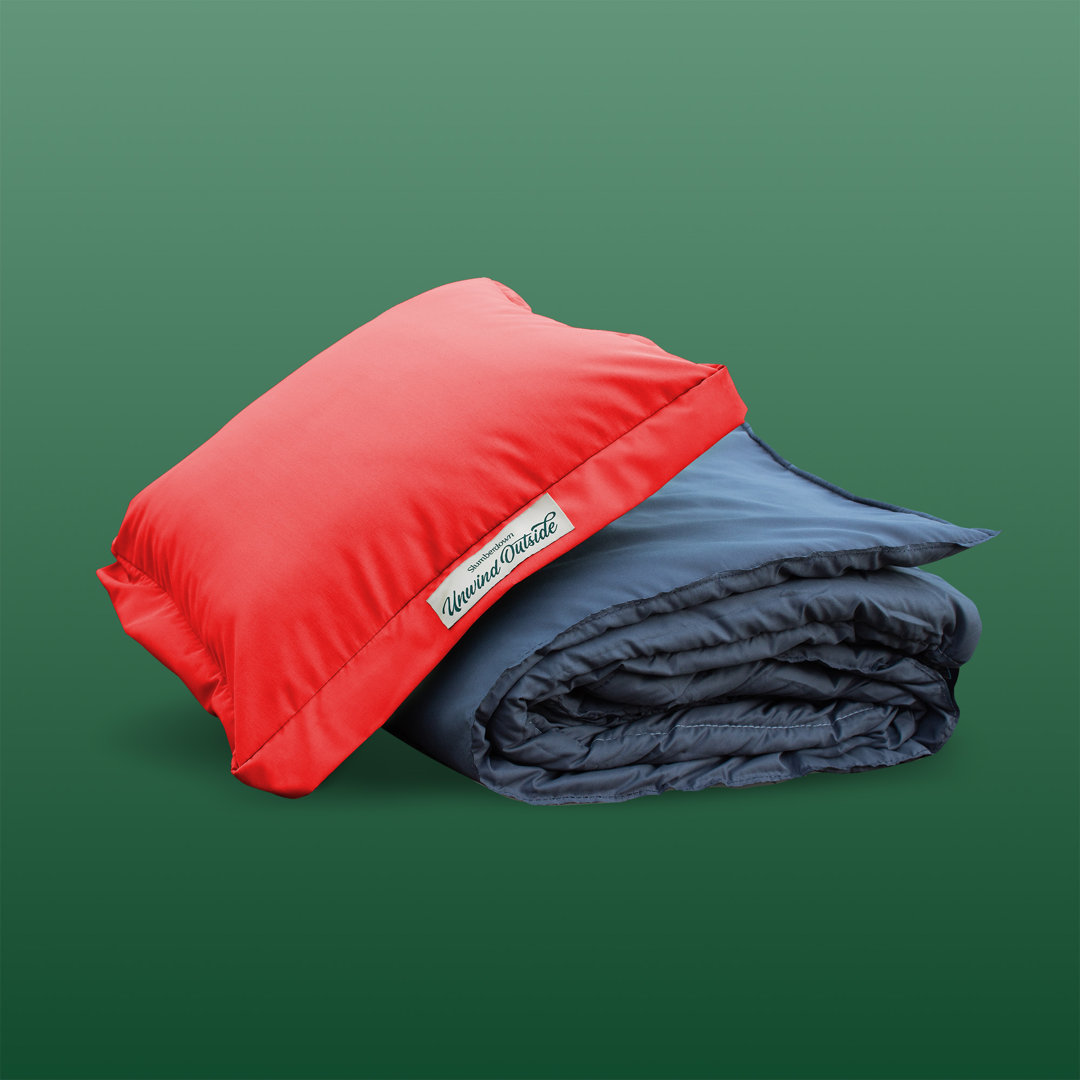 Indoor / Outdoor Unwind Outside Square Throw Cushion With Filling
