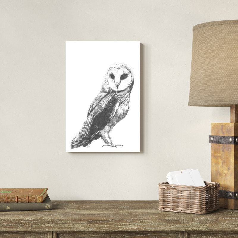 Instantané de la faune: Hibou, H 18 po x l 12 po x P 1,25 po