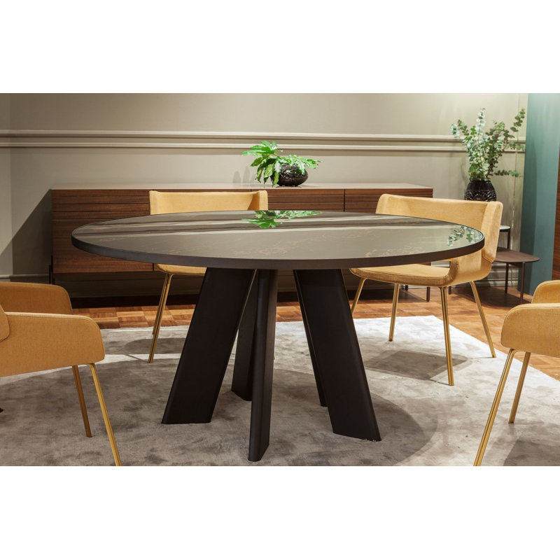 Alhambra Round Dining Table, 59.06" W x 59.06" L