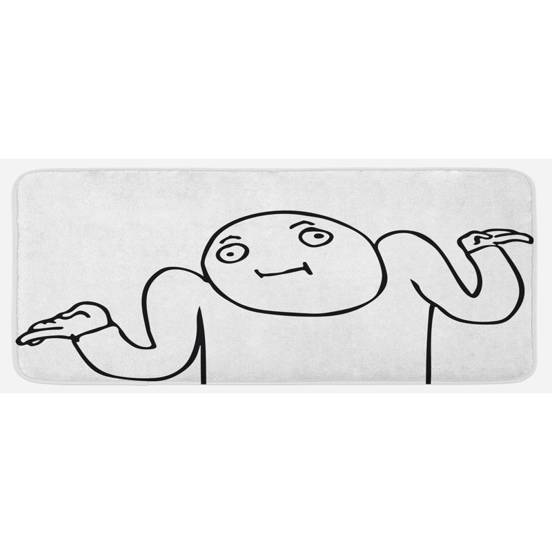 Tapis de cuisine humour