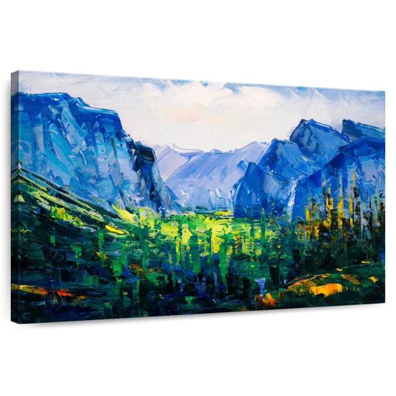 Acrylique Alvord Yosemite, H 16 po x l 24 po