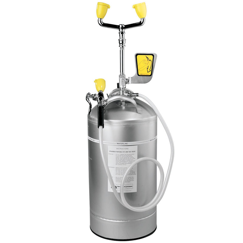 Douche d’urgence Lifesaver, Acier inoxydable