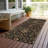 Zara Black Washable Indoor-Outdoor Rug - -197221461