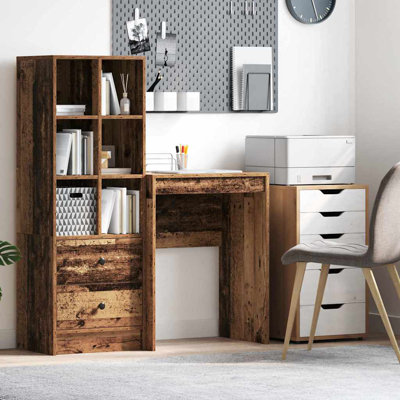 Desk 76 Cm Engineered Wood
