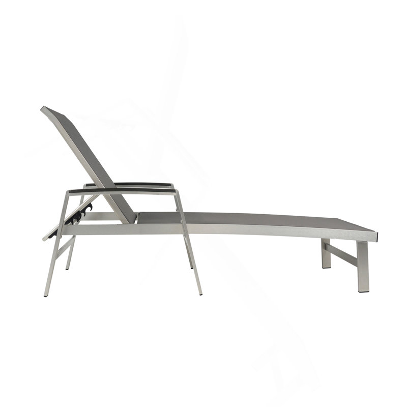 Chaise Lounge, Gray