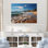 «Beach Golden Coast II», reproduction sur toile