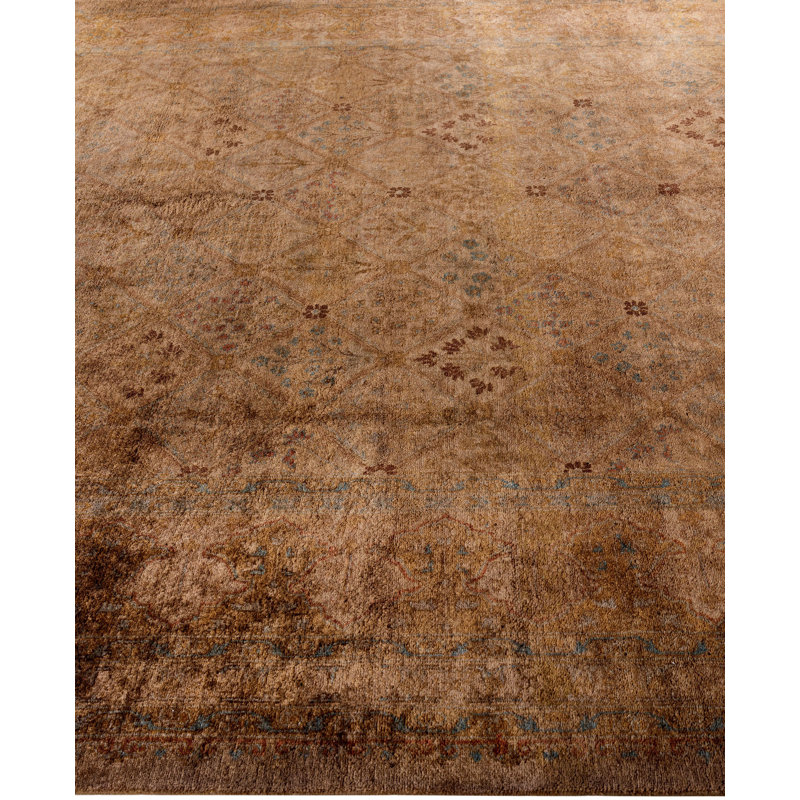 Overdyed One-of-a-Kind 8' 3" X 10' 2" Hand Knotted Area Rug