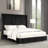 Bertogne Tall Wingback Headboard Upholstered Bed-1069615355-1069615356