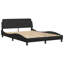 Cadre de lit vidaXL Dover noir 152 x 203 cm-97839760-97839763