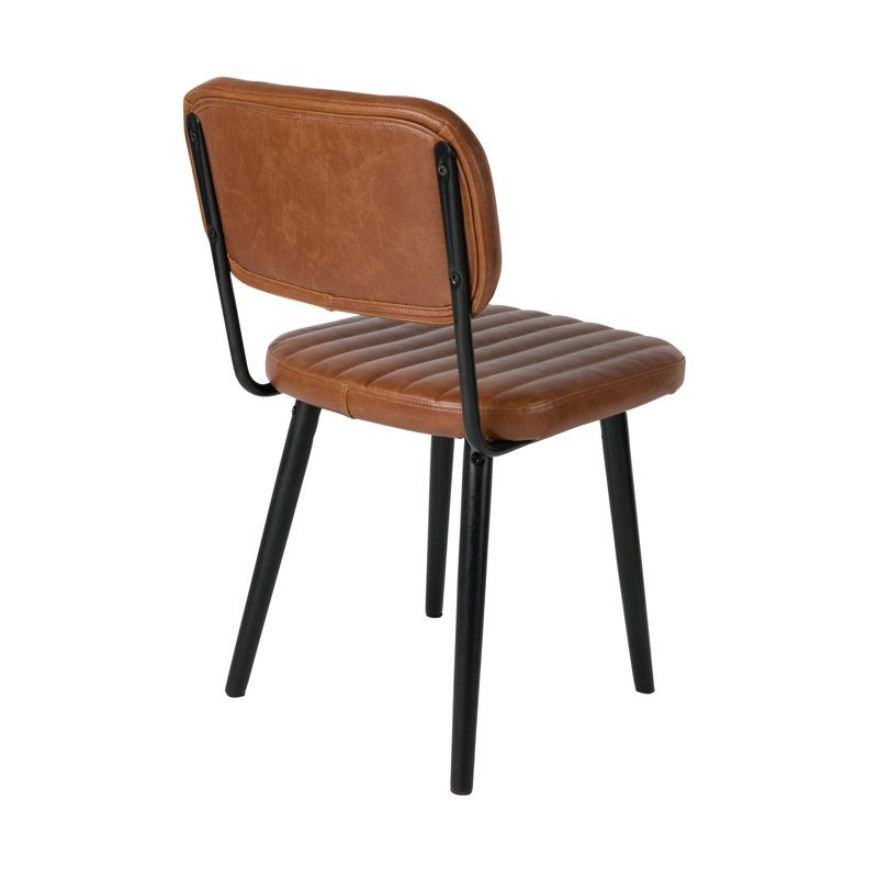 Upholstered Dining Chair, Brown