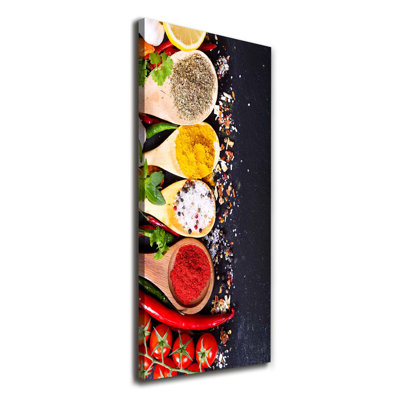 Spices - Wrapped Canvas Print